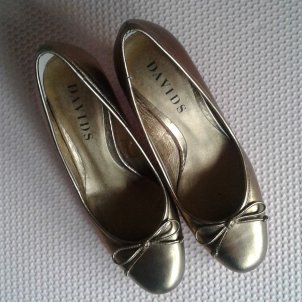 Golden Italian High-end Pumps (S010)